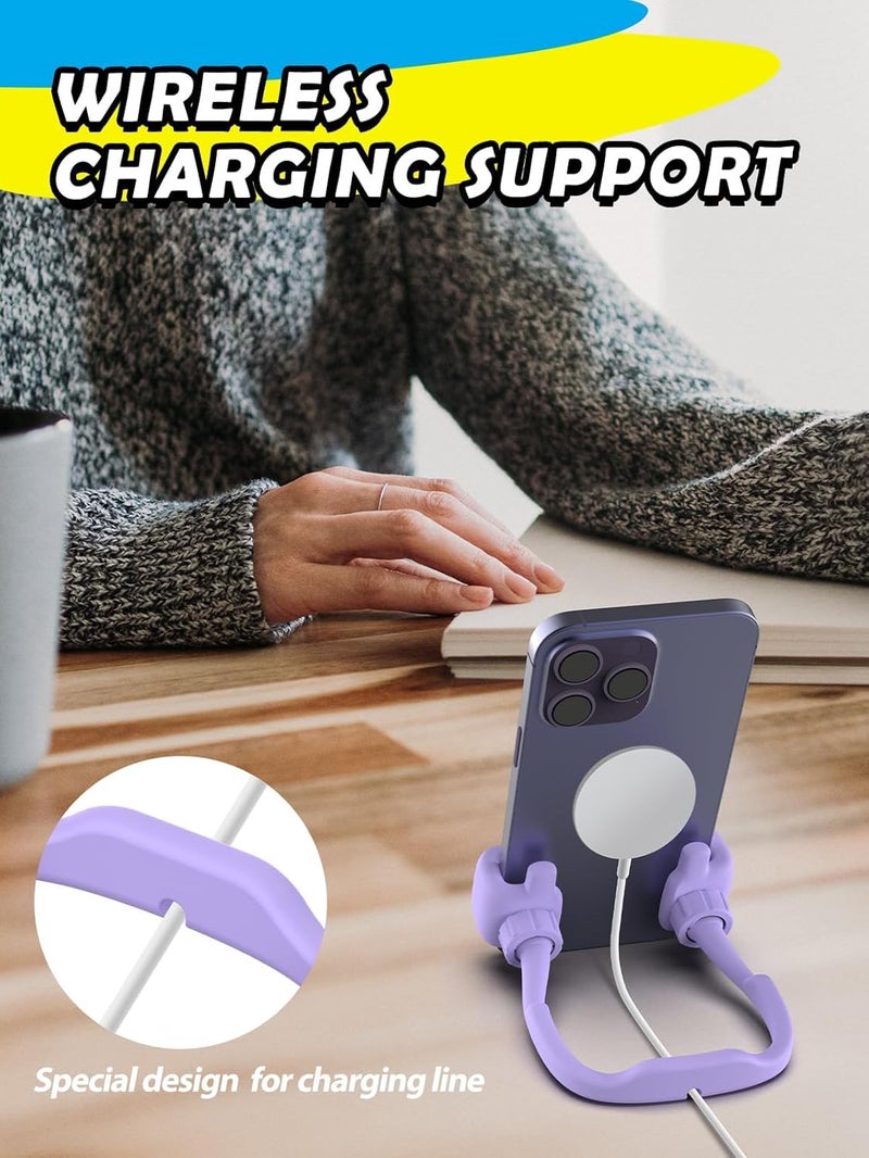CALDEVER Stocking Stuffers for Teens Girls Boys Adults Cell Phone Stand: UPGRADE Adjustable Thumbs Up Lazy Phone Holder for Desk Cool Gadgets Fun Birthday Gift Ideas for Kids Teenager Women Gifts for Christmas - Image 5